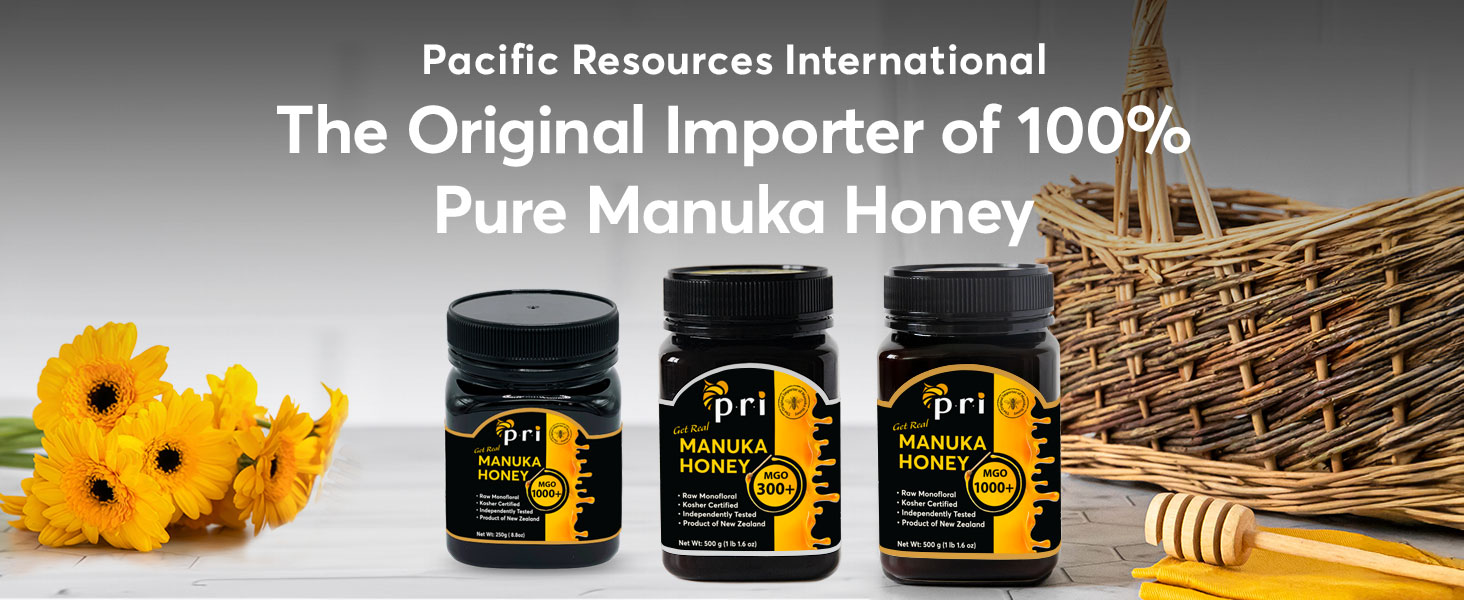 Amazon.com : P.R.I Manuka Honey MGO 200+, Monofloral Raw New